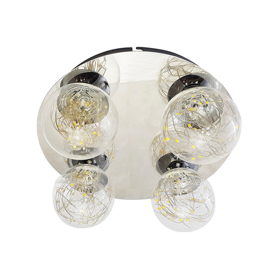 Luminario LED Sobreponer Circular Esferas 16W - LUMIKON